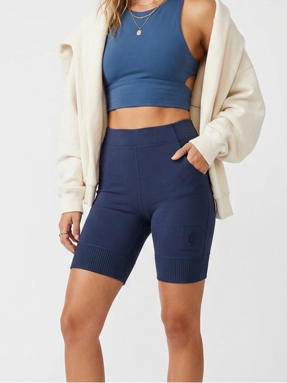 FP MOVEMENT | FREE PEOPLE PRAJNA BIKER SHORTS